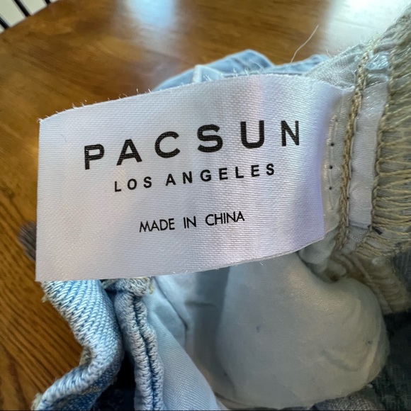 ⭐️ PacSun Paperbag Waist Denim Skirt Size MEDIUM - Picture 8 of 15